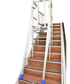 No-slip adjustable footplates secure the base of the tower, and with a platform length of 1800mm.