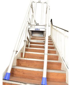 No-slip adjustable footplates secure the base of the tower, and with a platform length of 1800mm.