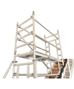No-slip adjustable footplates secure the base of the tower, and with a platform length of 1800mm.
