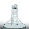 Miniscaff Solo Tower Features for Ultimate Safety and Convenience. Our robust and compact 1-person system is designed to meet the unique needs of both commercial and domestic environments. With a length of 1.3m and a width of 720mm
