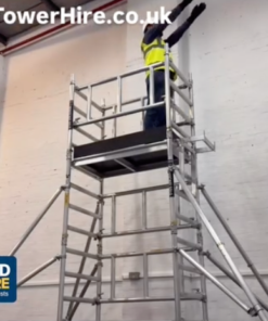 Miniscaff Solo Tower is the ultimate one-person scaffold solution