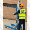 Genie Lift SL10 - 3.4m material handling lift for hire in London