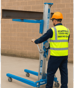 Genie Lift SL10 - 3.4m material handling lift for hire in London