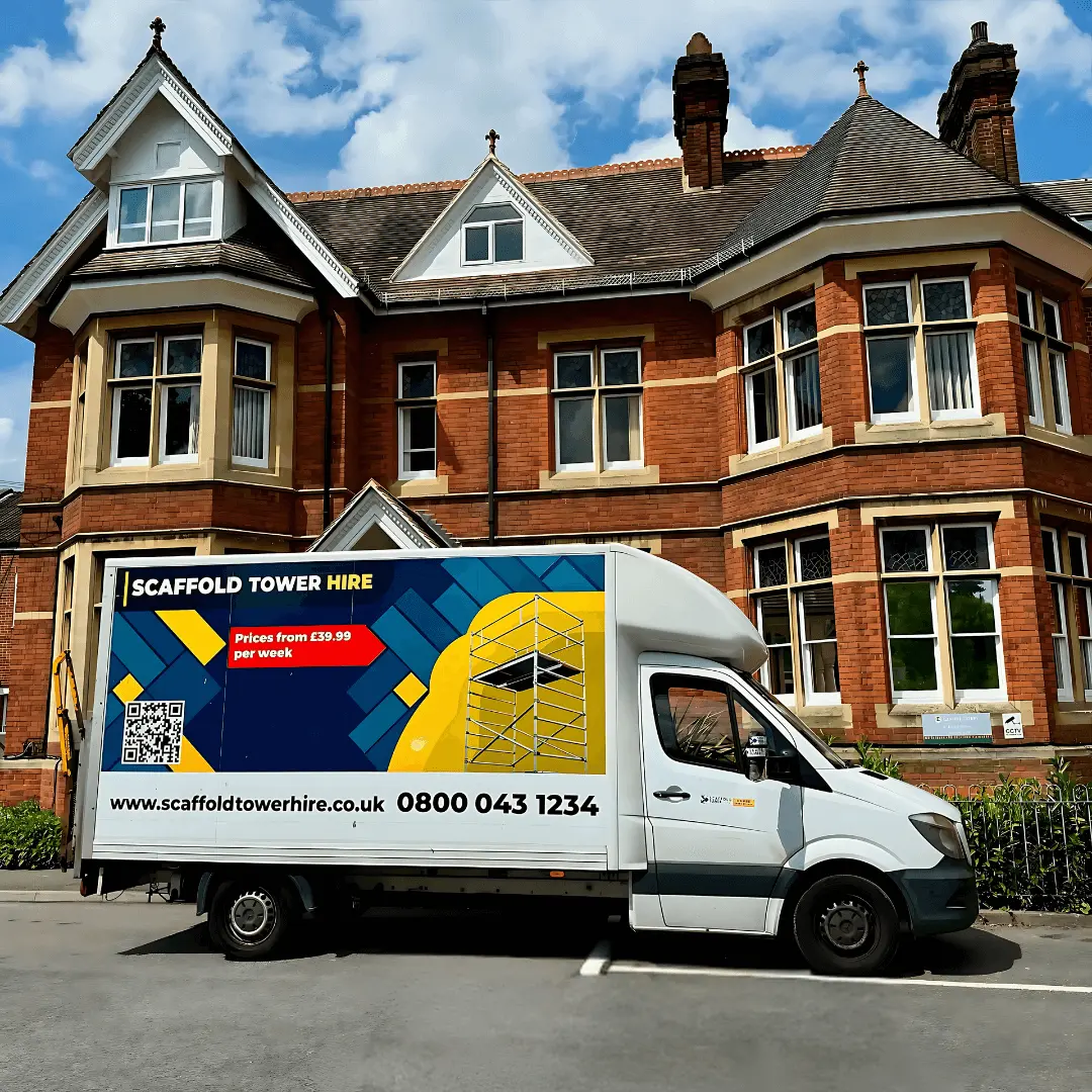Scaffold tower hire for roofing projects
